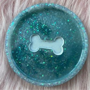 Epoxy Resin Dog Bone Trinket Tray